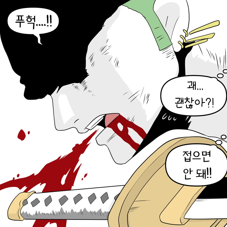원피스) ??? : 쟤는 왜 투구칸에 무기를 꼈지.manga - 이미지 6