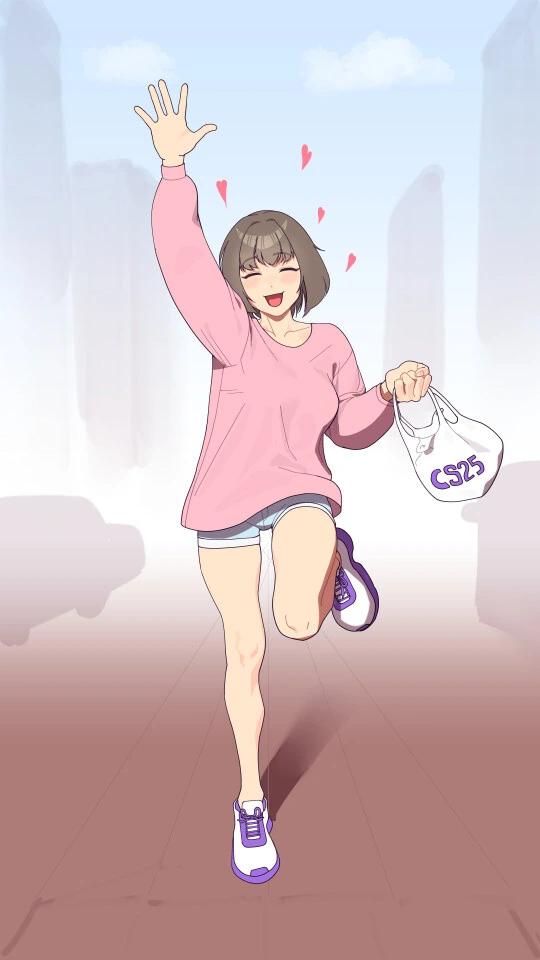 편의점에 다녀온 만화를 그려보았습니다.