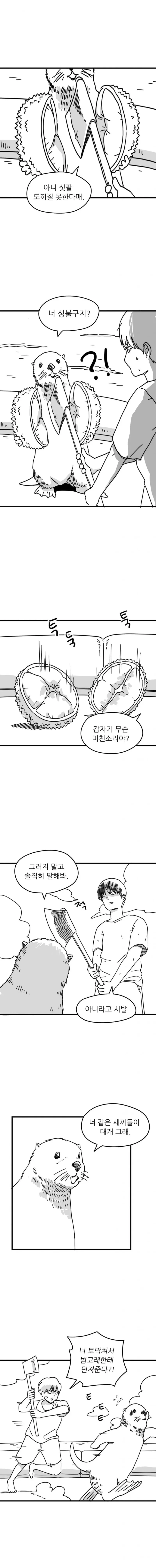 해달이랑 맞짱뜨는.manhwa - 이미지 3