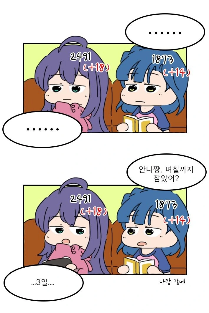 @)아이돌에게 머리위에 뜬 0721의 횟수를 알려주었다 - 이미지 2