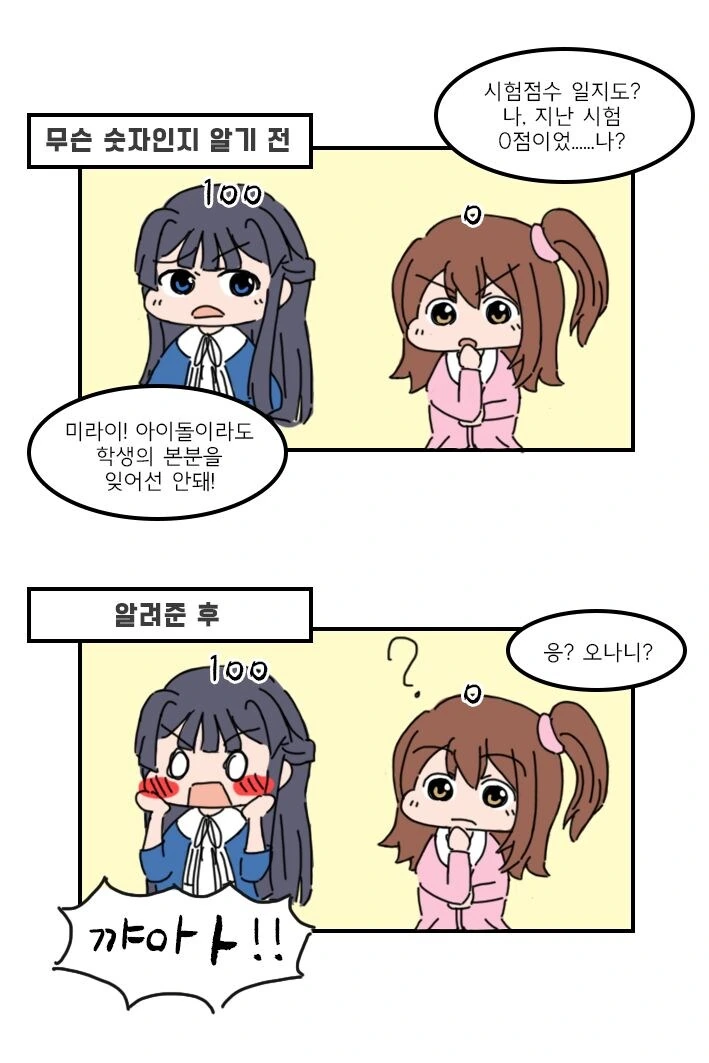 @)아이돌에게 머리위에 뜬 0721의 횟수를 알려주었다 - 이미지 3