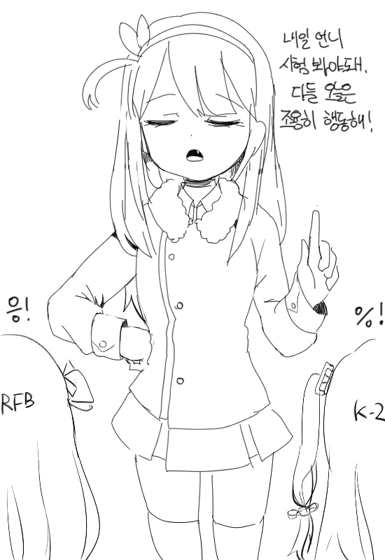 [소전 만화]라플비 VS k2