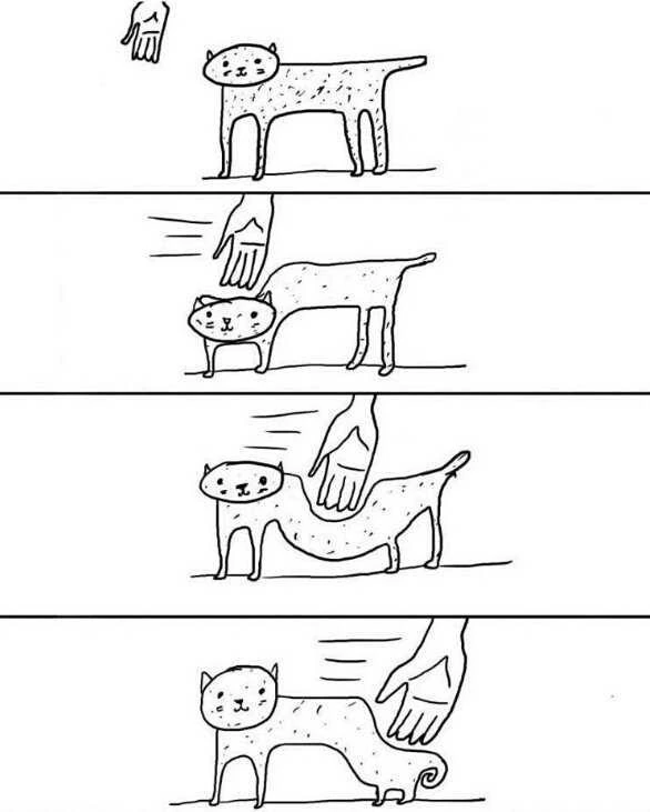 개와 고양이 만화 - 이미지 2