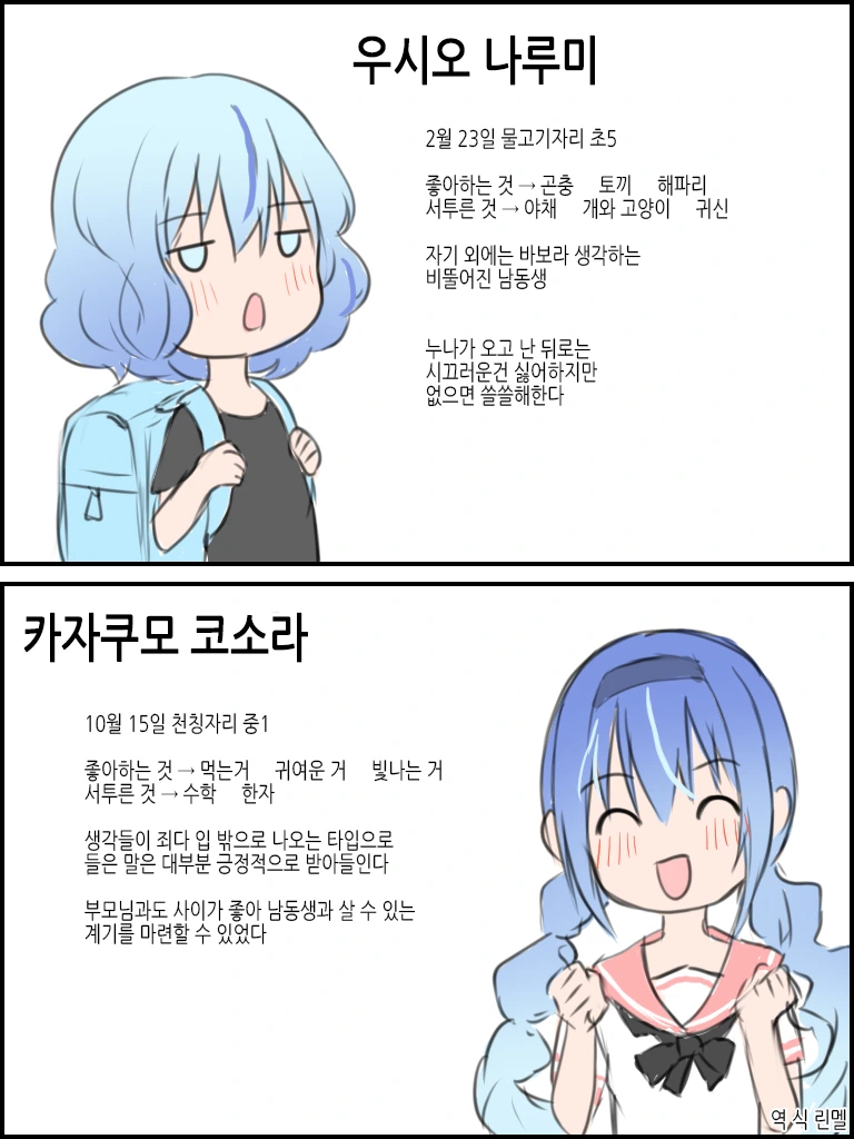 재혼 해서 생긴 남동생을 여동생이라 믿는 만화