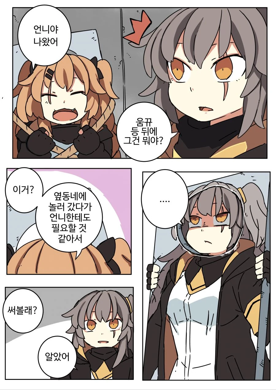 [소전 만화]언니 놀리는 나인