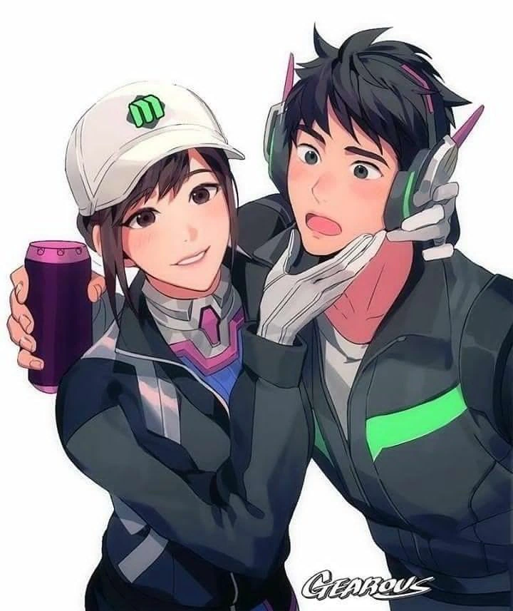옵치)하나랑 대현이가 꽁냥꽁냥하는 만화 - 이미지 9