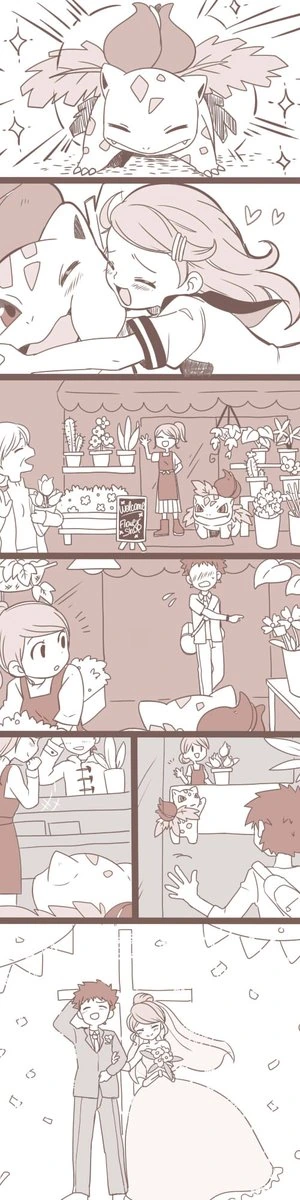 어린 소녀가 포켓몬을 줍는 만화.manhwa - 이미지 2