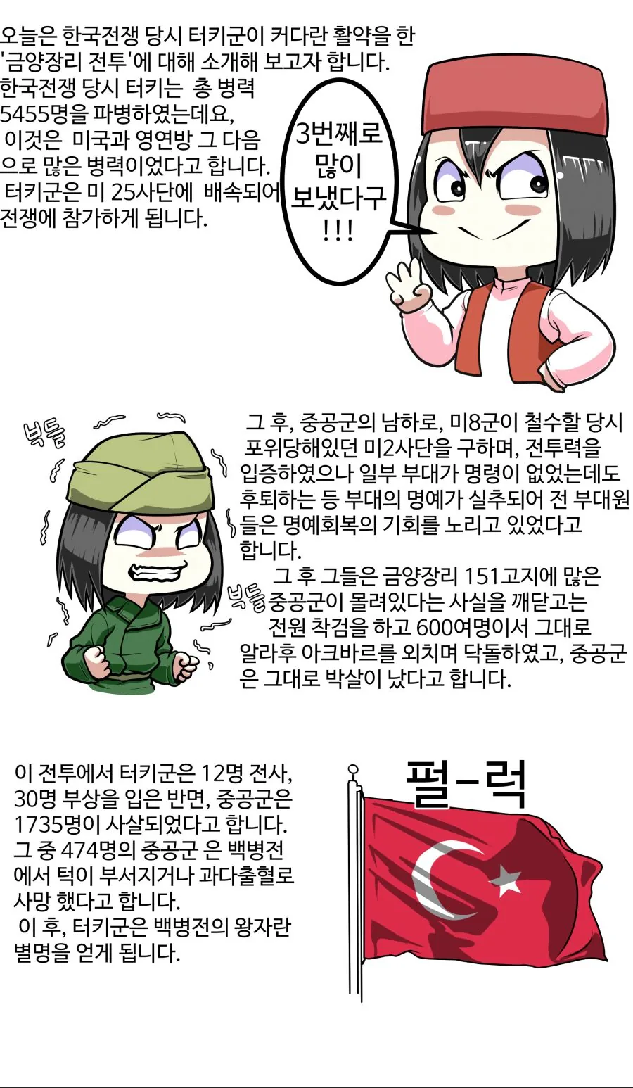 한국전쟁에서 힘을 숨긴 부대 만화.manwha - 이미지 2