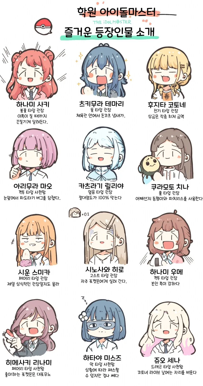 [@] 학마가 포켓몬이라면