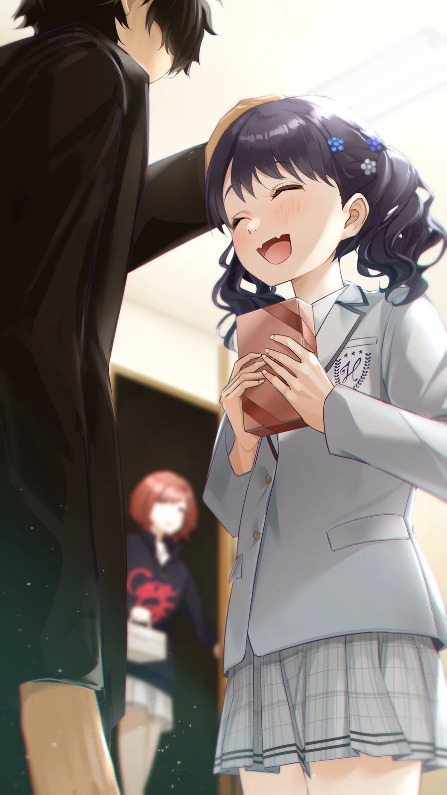 @) 녹칠에게 선물을 주는 프로듀서.jpg