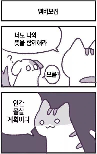 인간을 몰살시키려는 고양이 만화.manhwa - 이미지 7