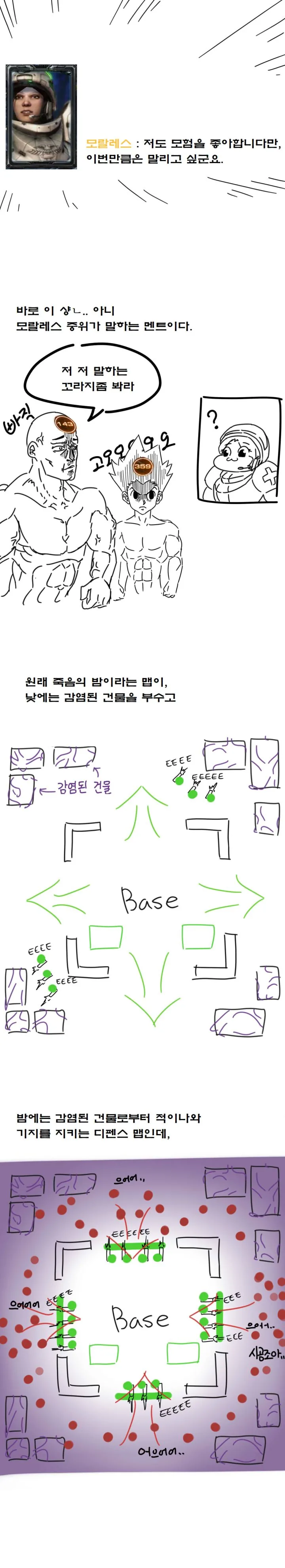 (스타2) / 모랄레스 입 닥치게 하는 만화 - 판의 스낵툰 - 이미지 8