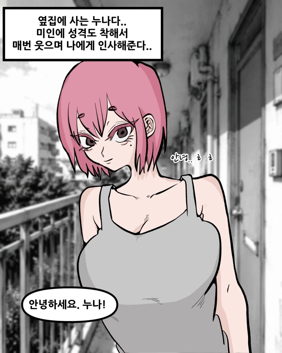 옆집에 사는 누나 만화