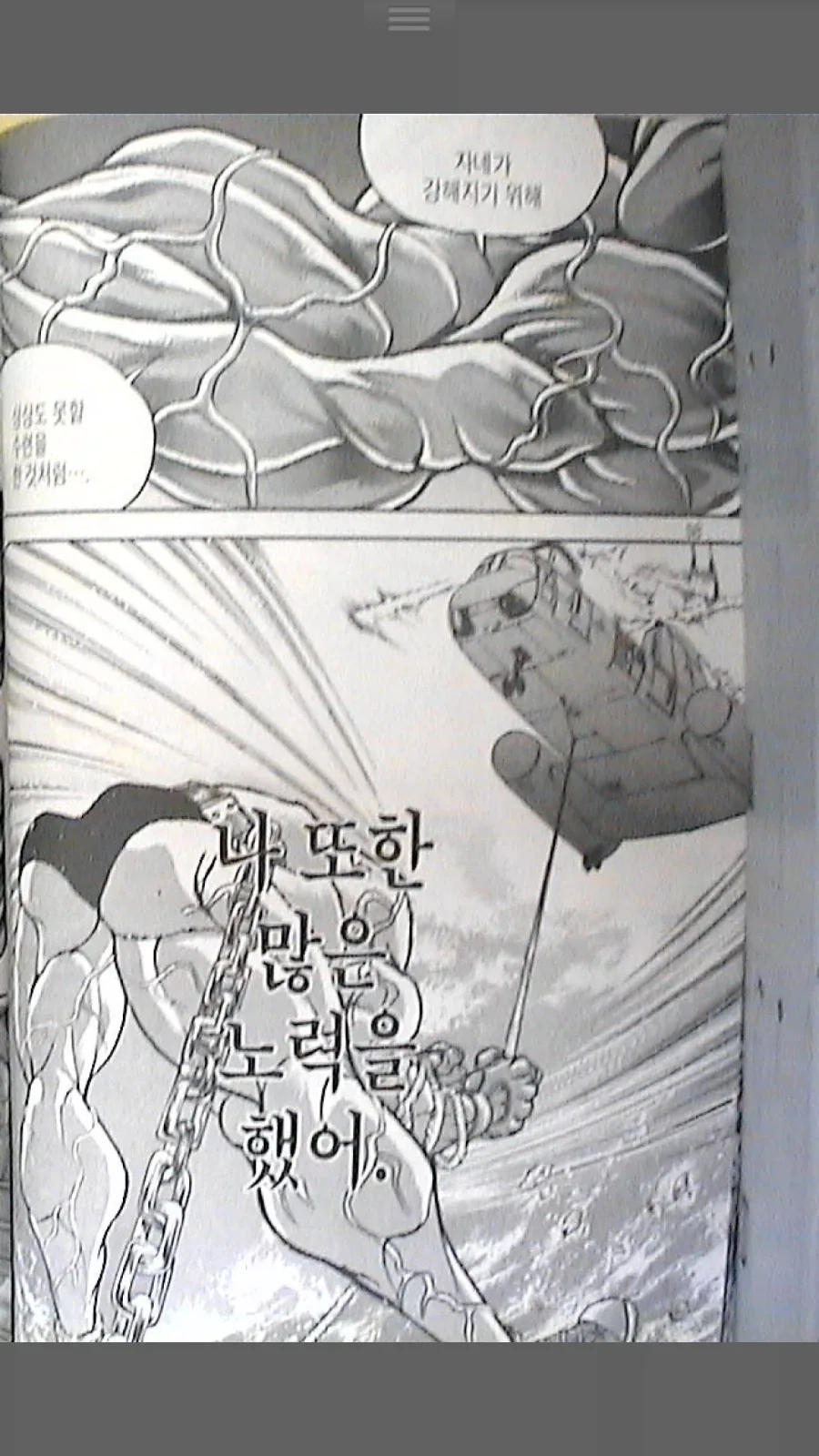 스압)너무 건실해서 오히려 재밌었던 격투만화 수련씬 - 이미지 11