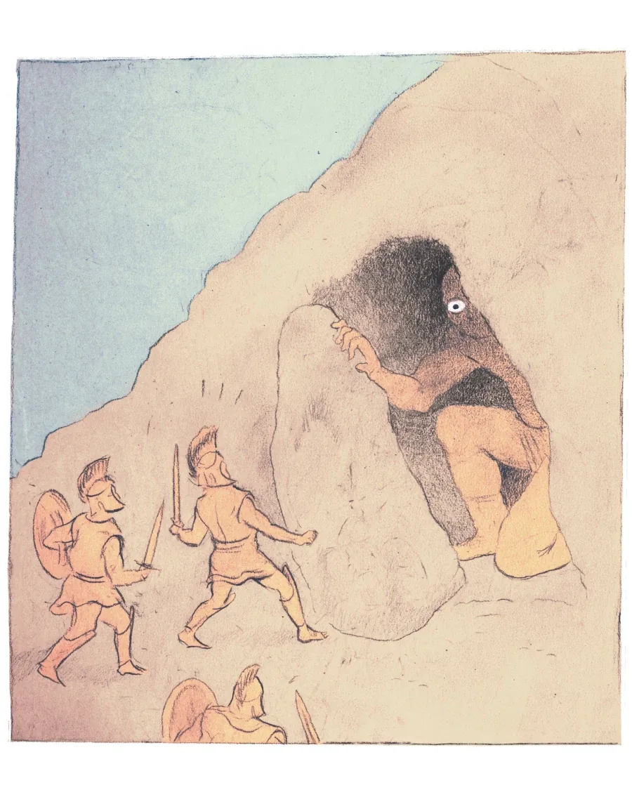 오디세이) 사이클롭스 보다 더 무서운 것.Comic