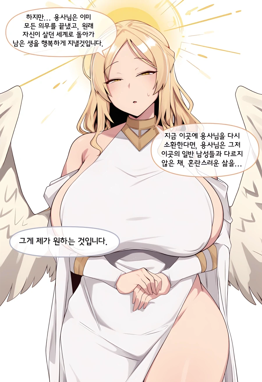 ai) 고향으로 돌아가는 용사와 성녀 Manhwa - 이미지 12