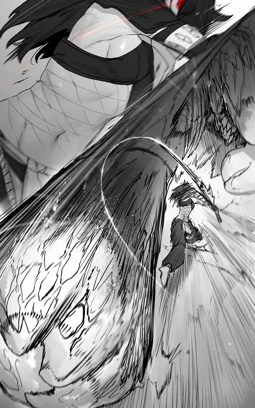 몬헌)키린을 사냥하는 여성헌터manga - 이미지 2