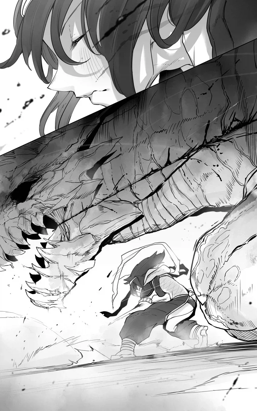 몬헌)키린을 사냥하는 여성헌터manga - 이미지 3