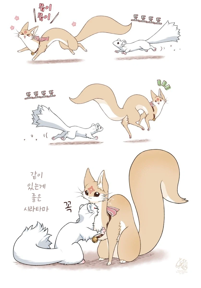 대롱여우들의 일상.manhwa