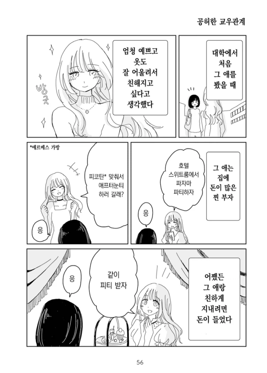 사고의 흐름이 이해가 안되는 만화