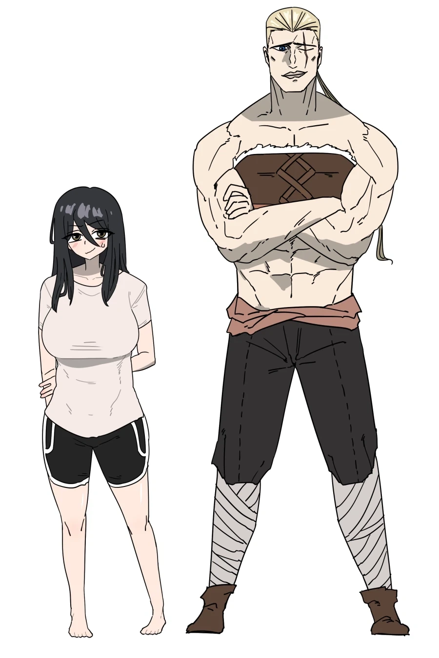 한국 여고생 몸에 빙의된 바이킹 만화 3화.manhwa - 이미지 10