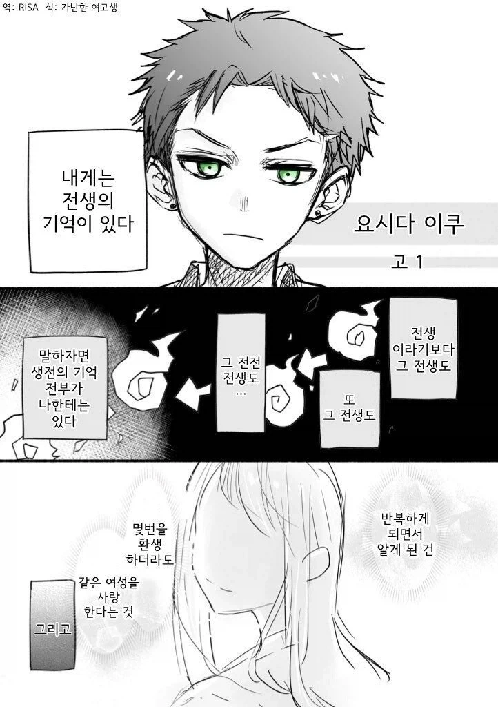 전생의 기억이 있는 남녀 이야기 Manhwa