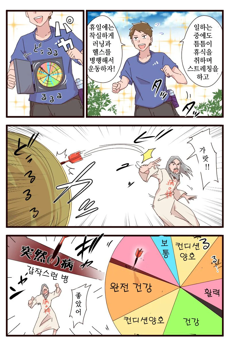 신은 주사위 놀이를 하지 않는다,. 만화 - 이미지 2