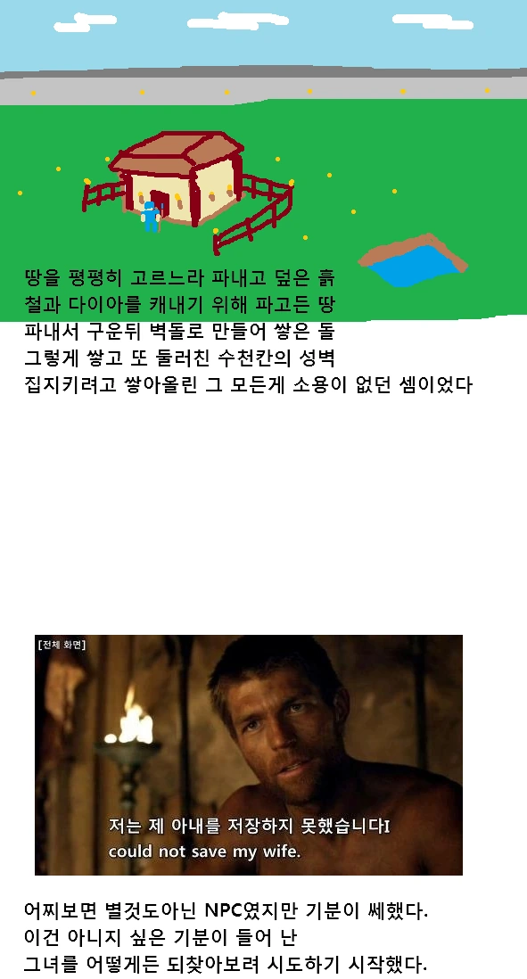 아내를 저장하지 못한 남자의 마크 이야기.manhwa - 이미지 3