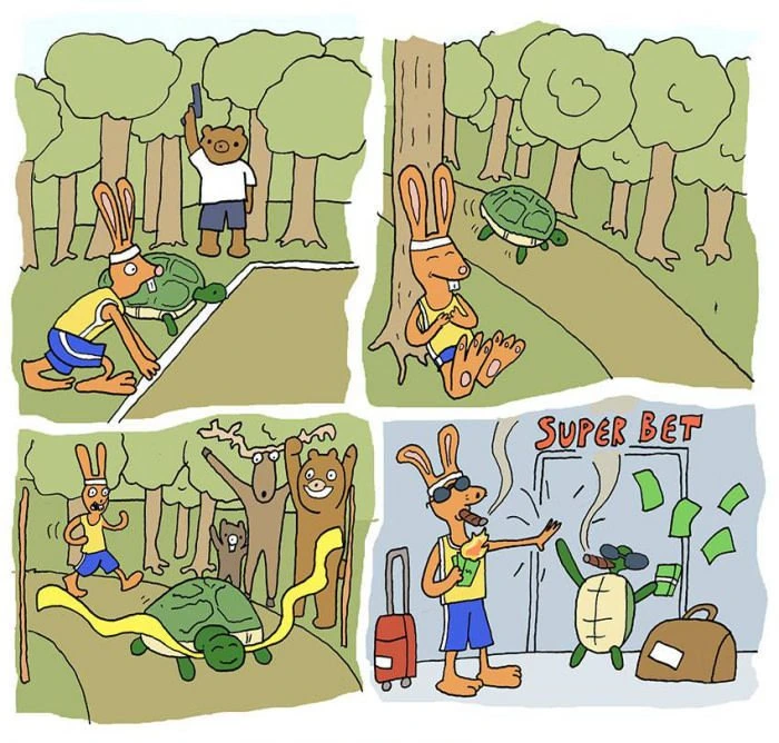 토끼가 거북이에게 진 이유