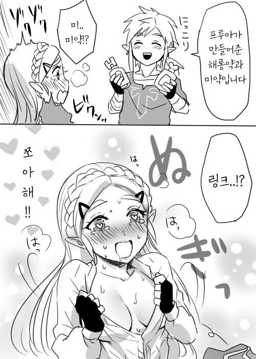 [젤다] 공주에게 약먹이는.manhwa - 이미지 3