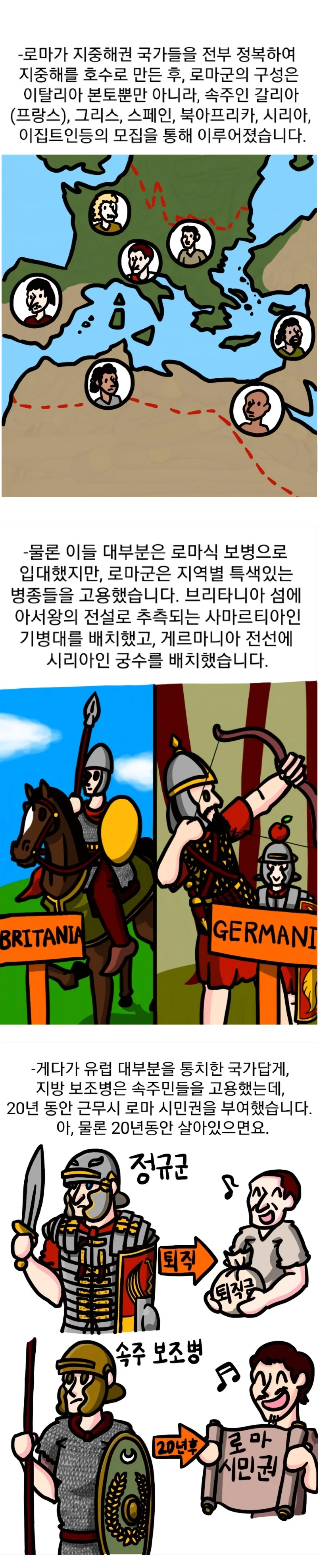 흑인 로마군에 대하여.MANHWA - 이미지 2
