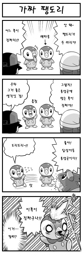 포켓몬 4컷 만화 - 이미지 18