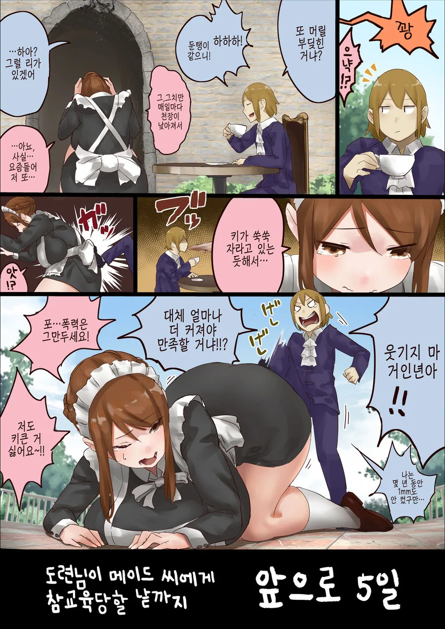 ㅇㅎ) 키가 좀 큰(?) 메이드와 작은 도련님 만화 - 이미지 11