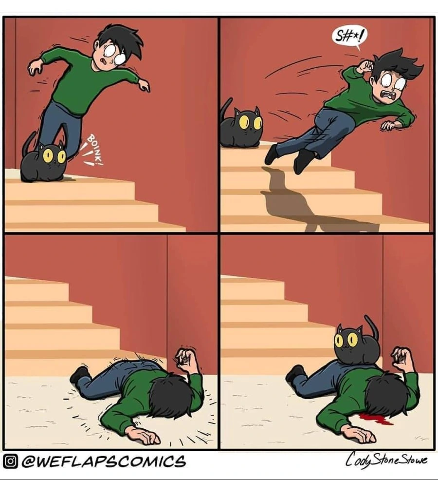 고양이가 따뜻한 곳에 앉는 만화.manhwa