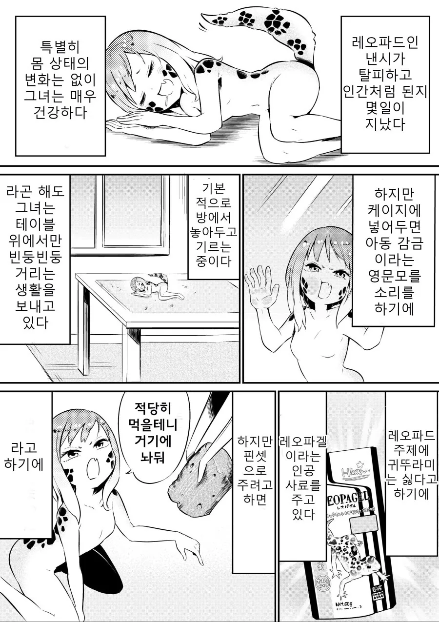키우던 도마뱀이 여자아이로 변한 manhwa - 이미지 5