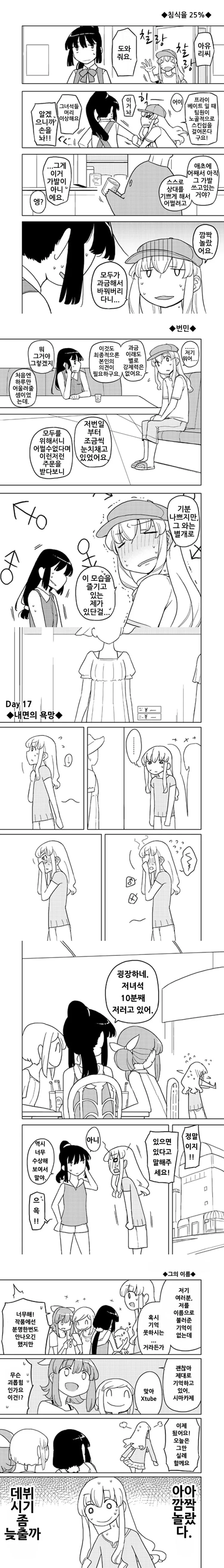 여자ㅇ치어리더의 응원 효과가 엄청났다.manwha - 이미지 2