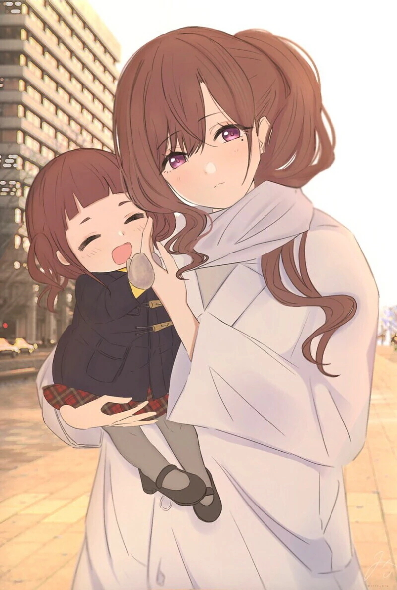 @) 엄마 유전자쪽이 수상하게 강할거 같은 아이돌.manga - 이미지 3