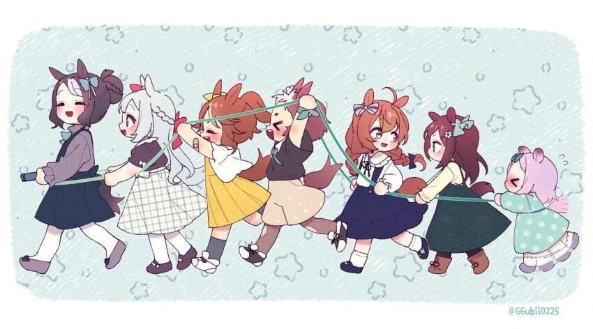 [말딸] 기차놀이