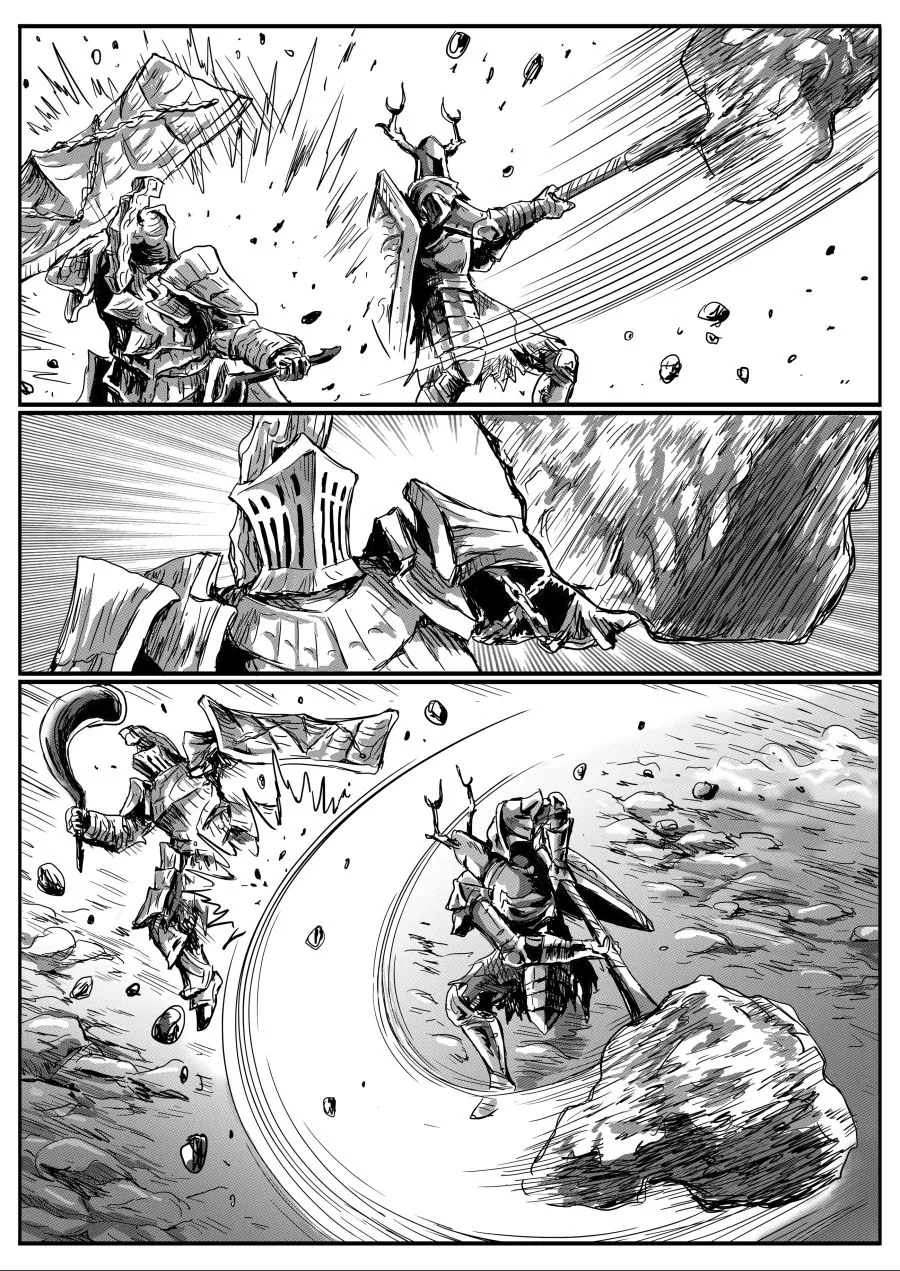다크소울] 은기사 레도.manga - 이미지 23
