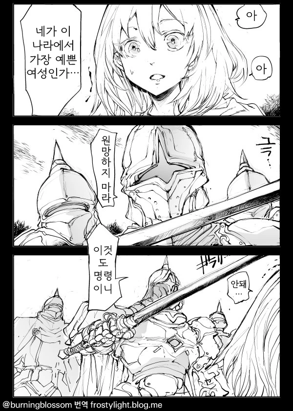 백설기사와 7인의 드워프 manga