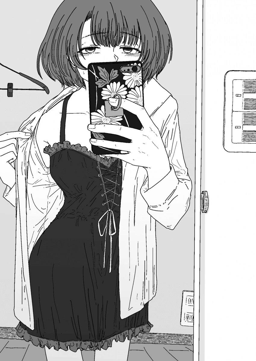 @) 호타루 수영복 + 코우메 셀카 만화 - 이미지 2