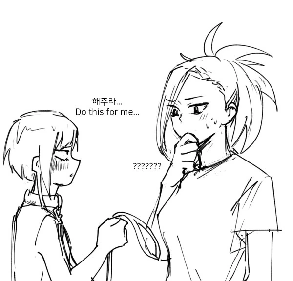 (백합)첫 경험을 하는 여학생 커플.manga - 이미지 5