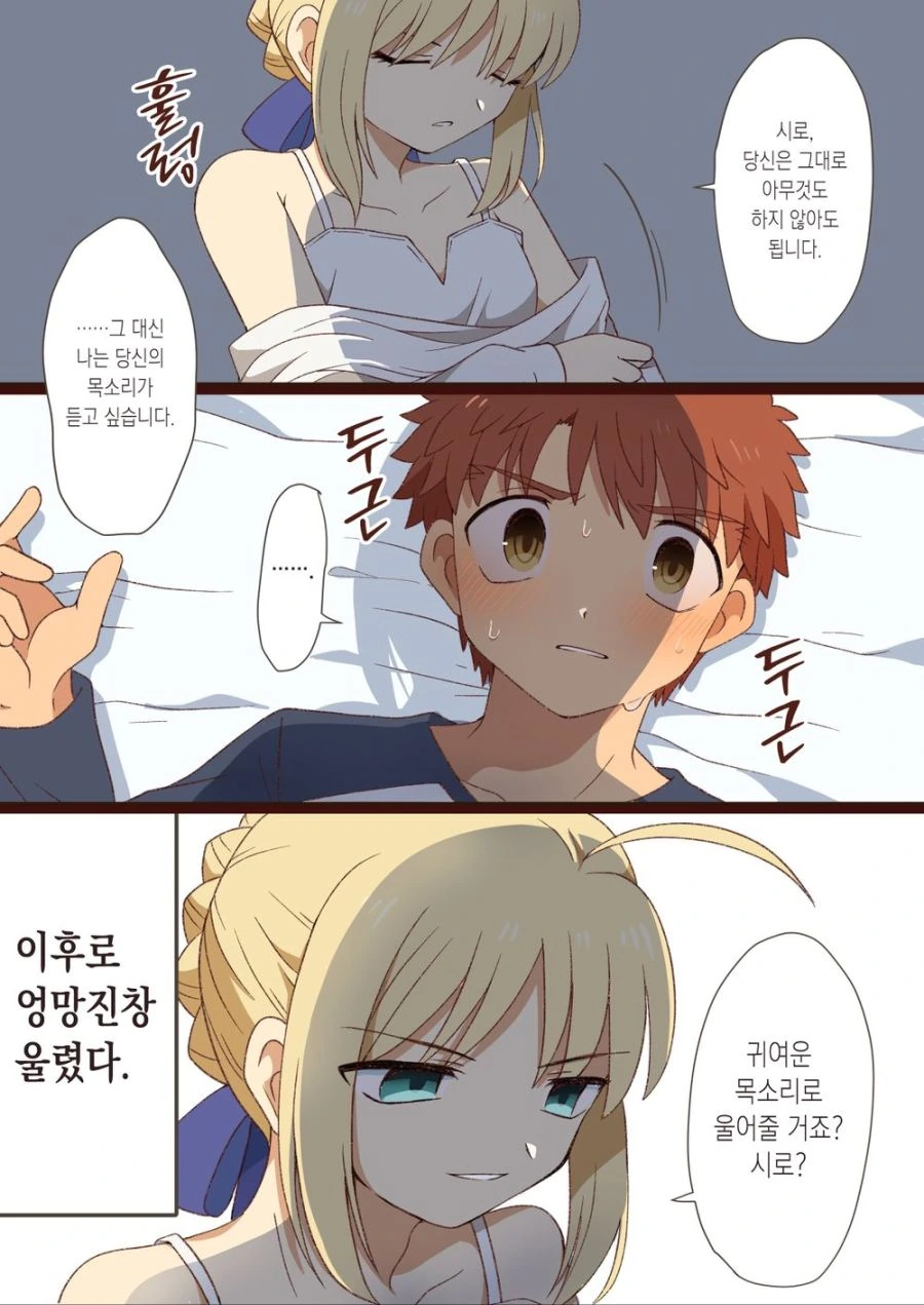 [fate]에미야 시로가 엉망진창 울어버린 만화 - 이미지 2