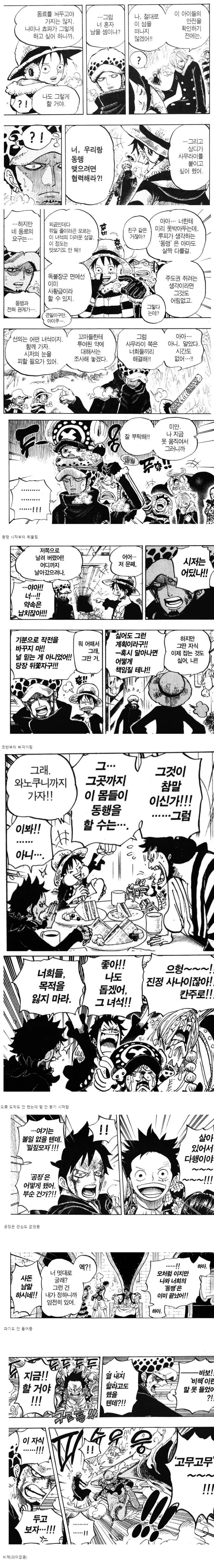 원피스) 그 누구도 말을 들어주지 않는 새끼...ㄹㅇ;;