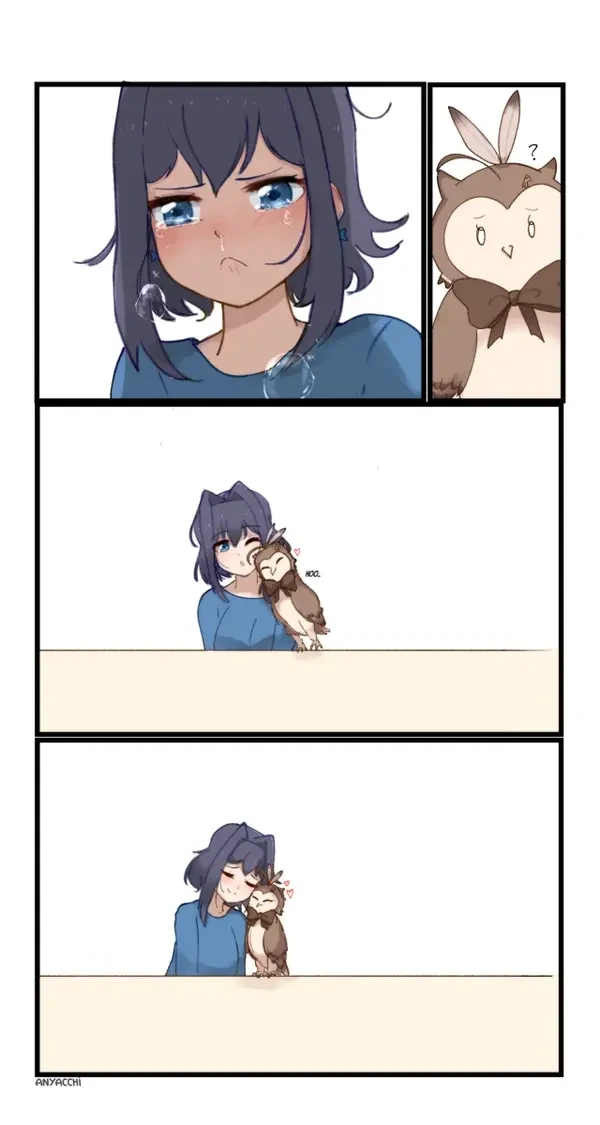 버튜버) 꽁냥대는 크로니와 무메이(진짜.manga