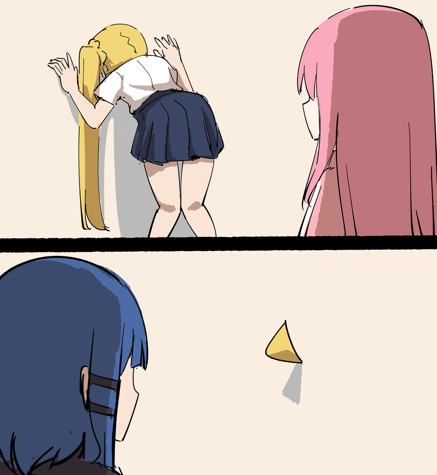 봇치더락)stuck in wall