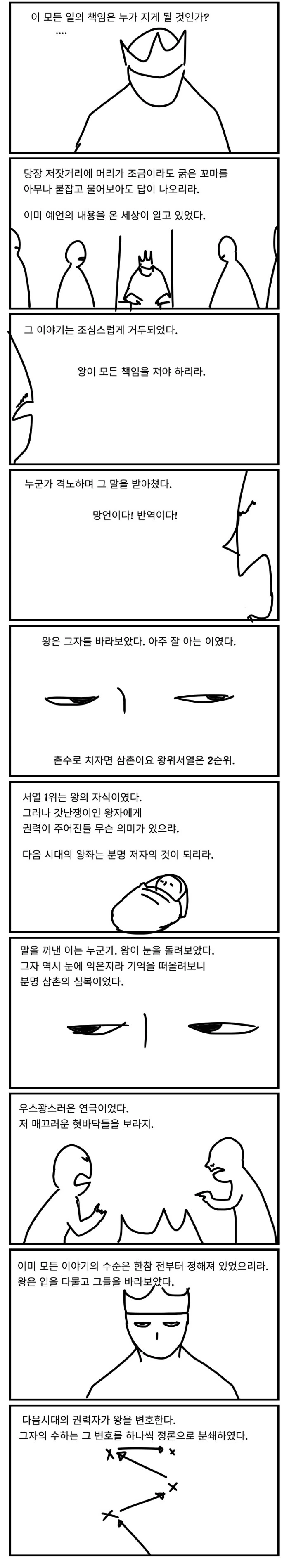 (스압)멸망하는 왕국의 왕과 기사.manhwa - 이미지 2