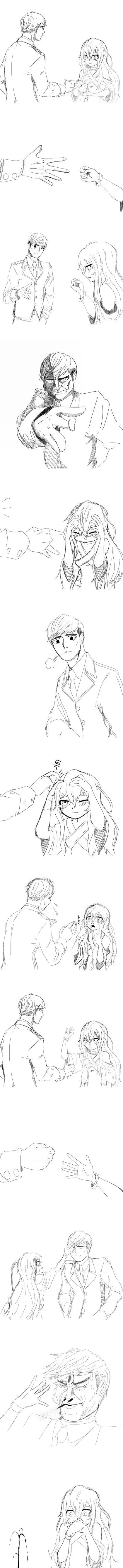 [소전 만화]리베롤 떄리기