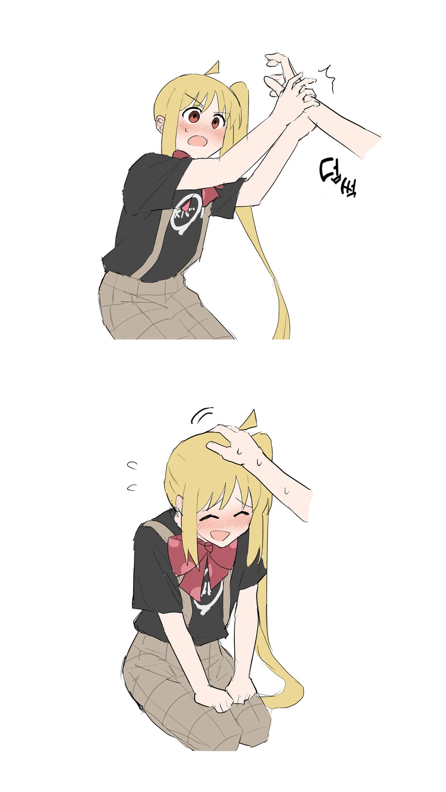 봇치)술취한 니치카가 봇치에게 강요하는.manga - 이미지 3