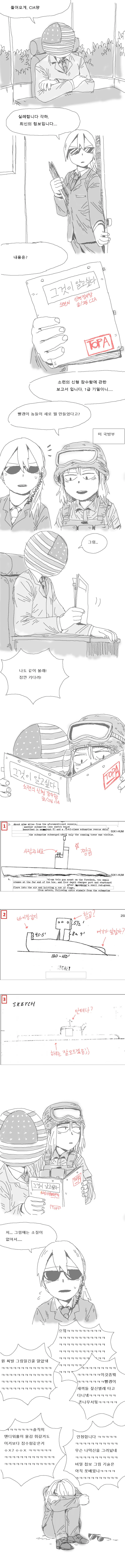 CIA가 첩보한 자료 발표하는.manhwa